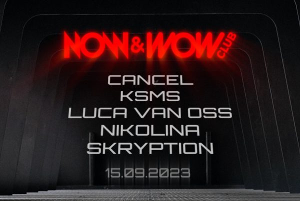 Now&Wow presents op vrijdag 15 september. Hardtechno event in de Now&Wow Club in Rotterdam.